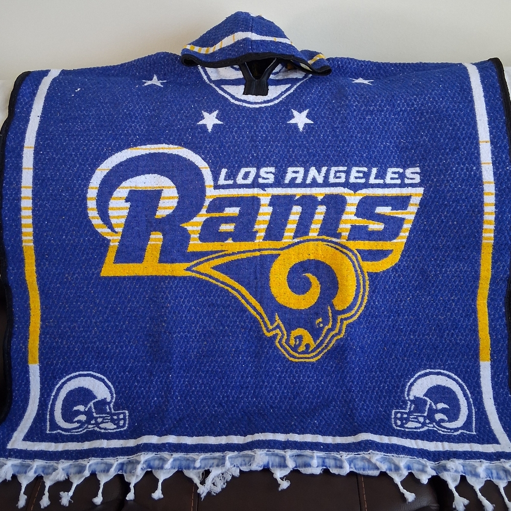 Los Angeles Rams Hooded Poncho